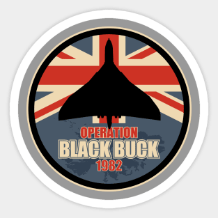 Vulcan Bomber - Operation Black Buck 1982 Sticker